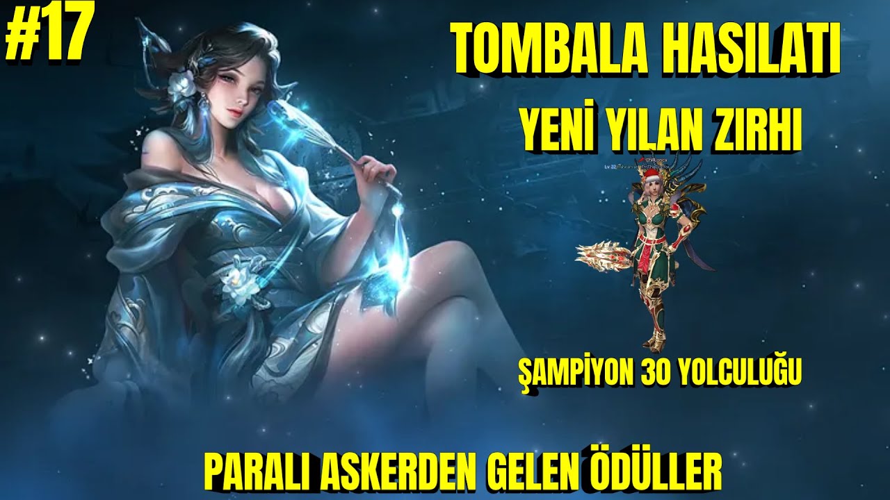 METİN2 TR | TOMBALA HASILATI  YENİ YILAN ZIRHI ŞAMPİYON 30 YOLCULUĞU #CHARON 17