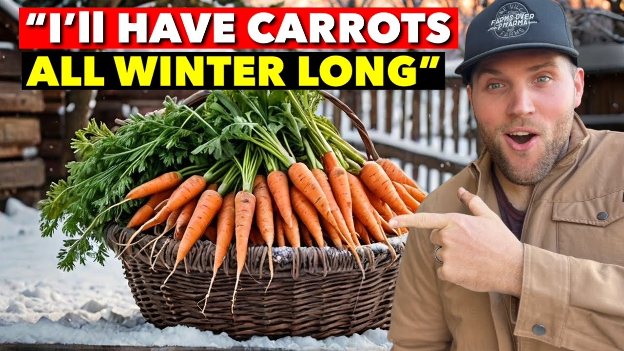 SURVIVING THE WINTER: HOW WE&rsquo;RE OVERWINTERING 100 LBS OF CARROTS