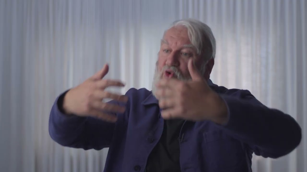 Wim Opbrouck vertelt over zijn liefde voor textiel en voor tafelrituelen