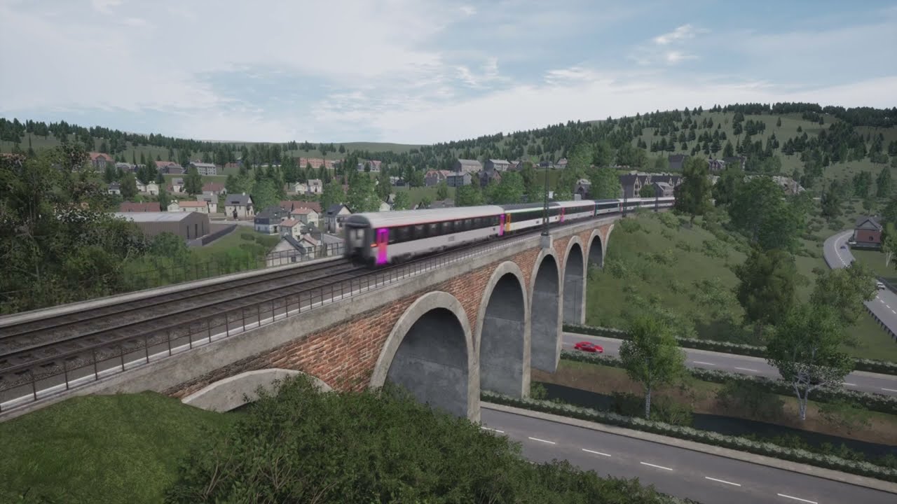 Spot trains des passages (2nng, ter corail, tgv, ouigo, corail, omneo, fret et acheminement )
