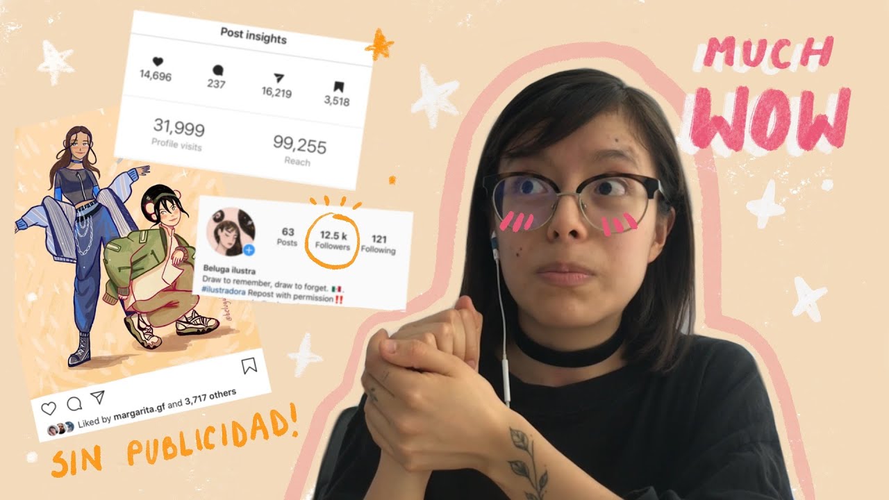 Cómo crecí mi cuenta de arte en instagram sin pagar publicidad