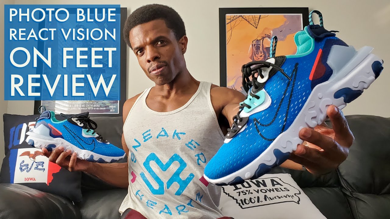 Nike React Vision “Photo Blue” On Feet Review (CD4373 400) #reactvision