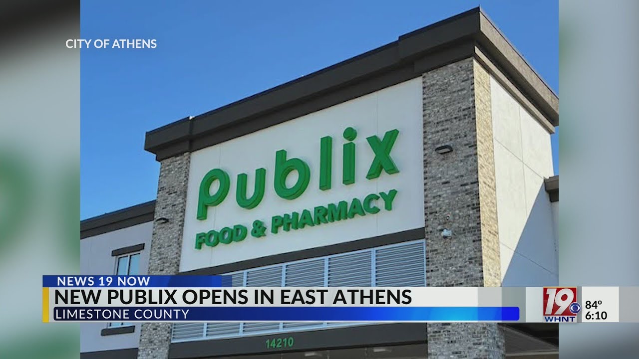 Новый Publix открылся в Атенс | 7 октября 2026 г. | News 19 в 18:00