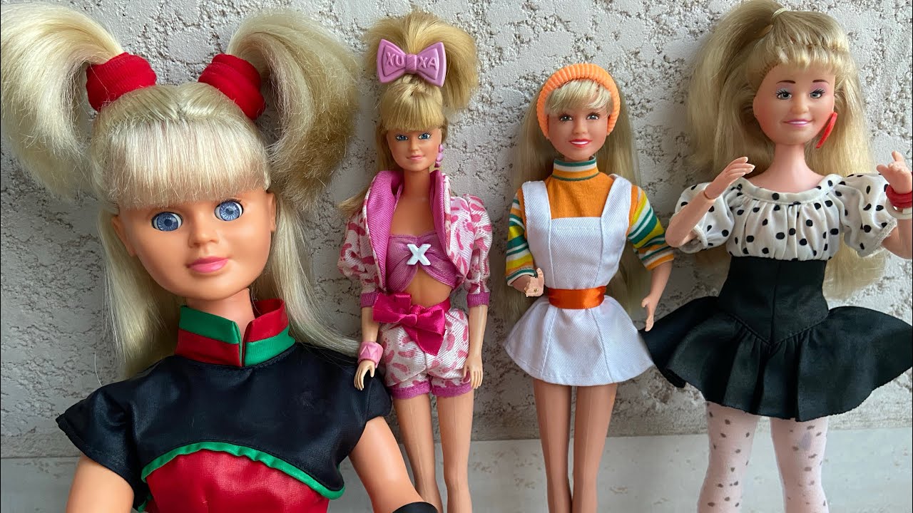 Boneca @Xuxa e xuxinha mimo Boneca @Angélica e Eliana Estrela @brinquedosestrela