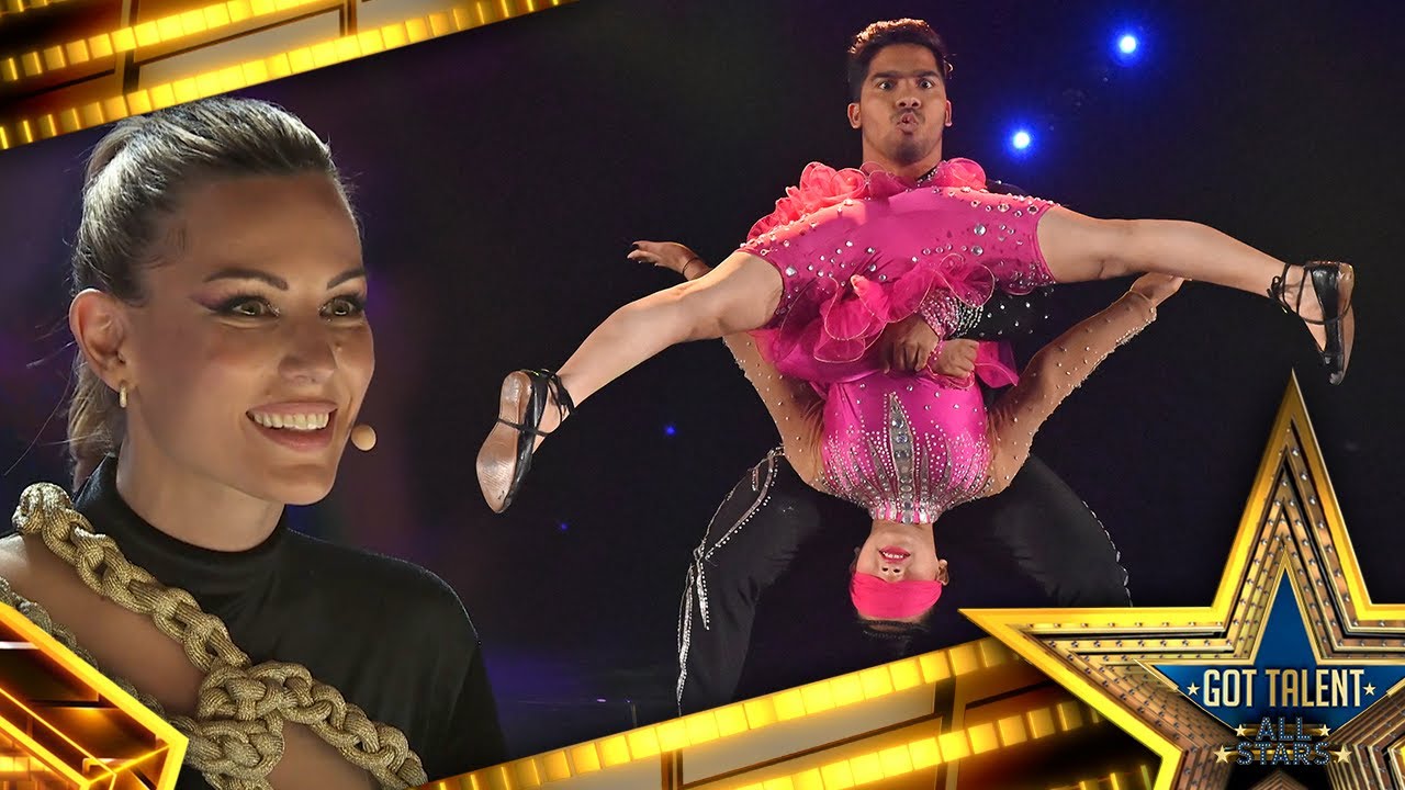 ARRIESGADAS ACROBACIAS, la esencia de estos BAILARINES de SALSA| Final | Got Talent: All-Stars 2023