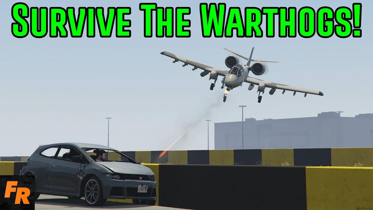 Survive The Warthogs - Gta 5 Challenge
