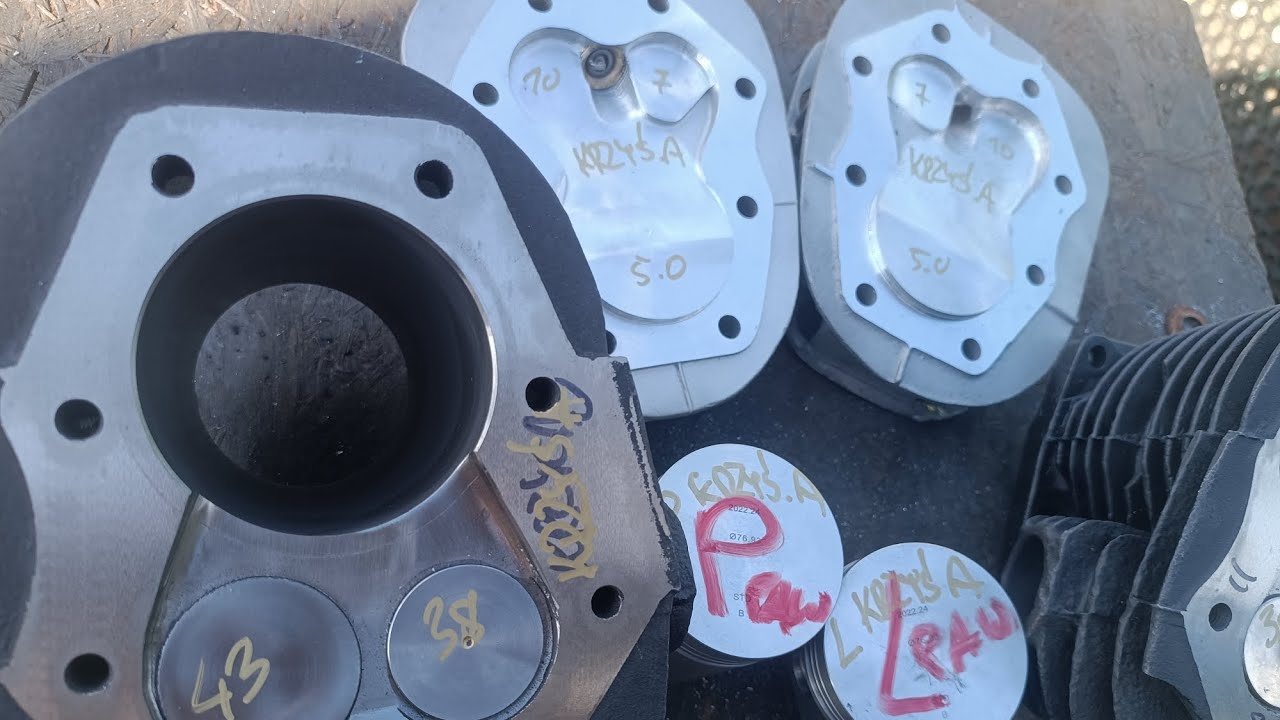Tuning #m72,#kmz Poręba,usprawnienie ,zestaw cylindrów i głowic
