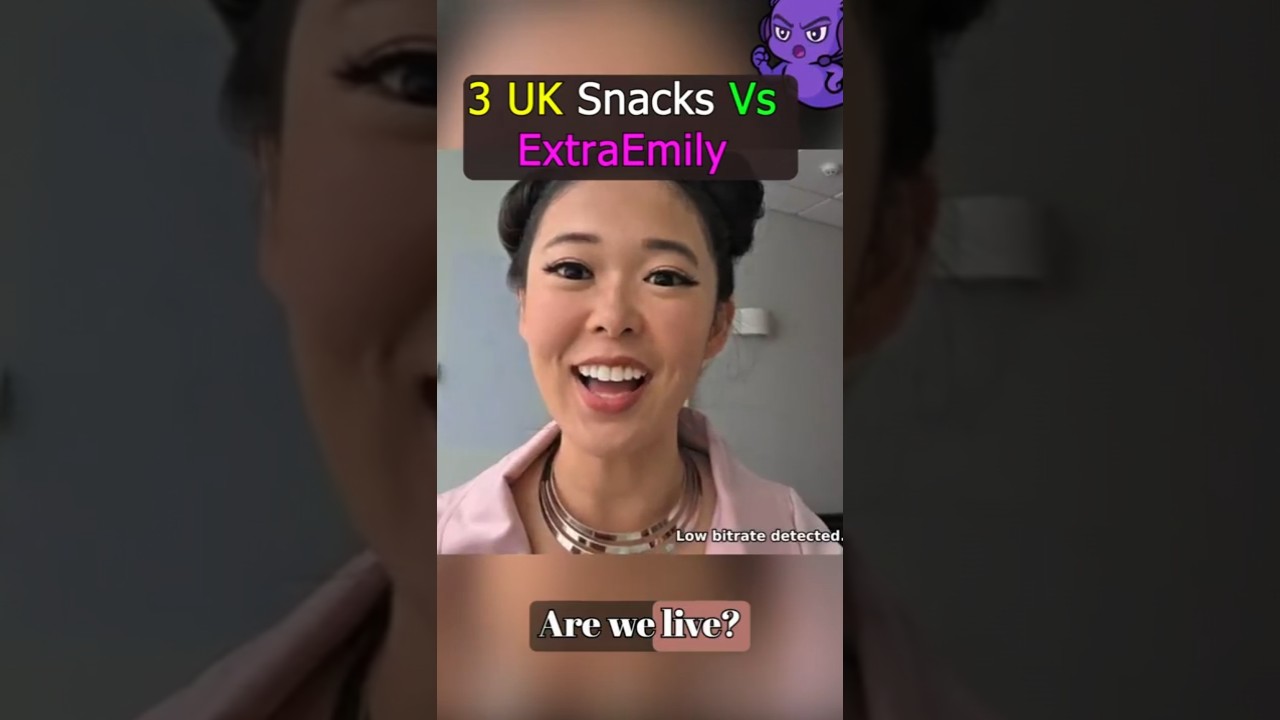 ExtraEmily VS UK Snacks! #extraemily #extraemilyirl  #twitch #twitchclips #irlstream