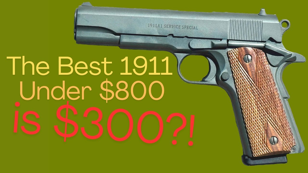Review: Tisas 1911a1 Service Special US Army WW2 GI Clone Replica
