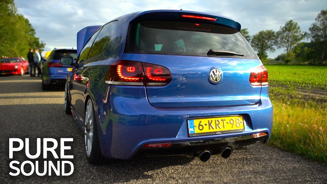 435HP VW Golf 6R with Audi RS3 Engine - PURE SOUND!