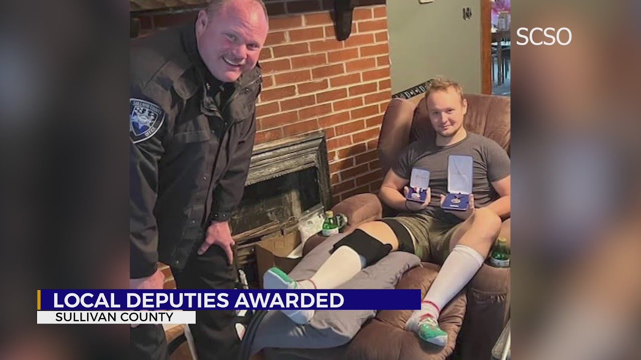 5 Sullivan Co. deputies honored for valor, life-saving efforts