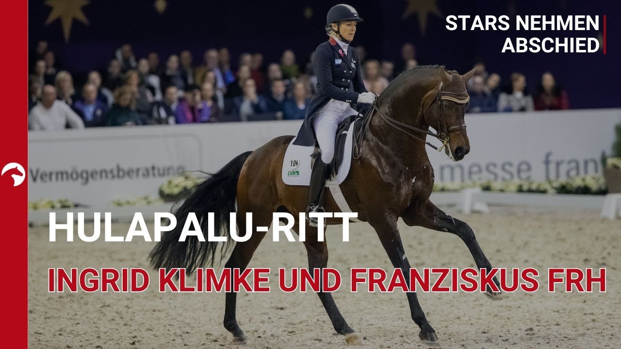 Der legendäre Hulapalu-Ritt als Abschied von Franziskus FRH!❤️