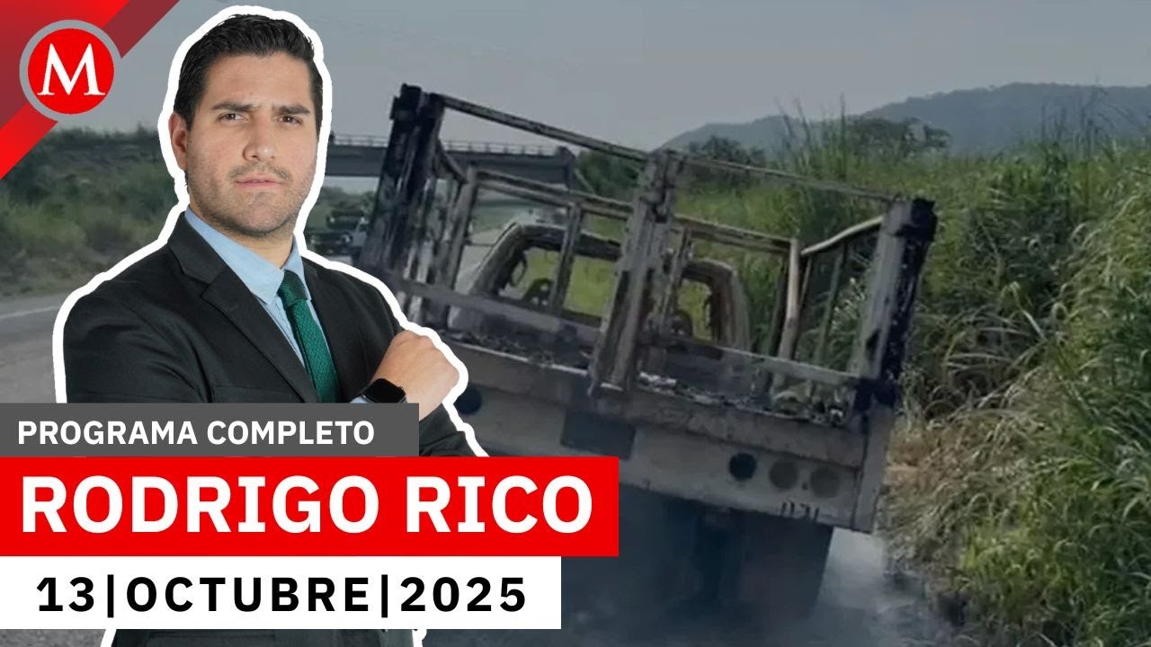 Narcobloqueos y operativos generan el caos en Chiapas | Rodrigo Rico, 13 de octubre de 2025