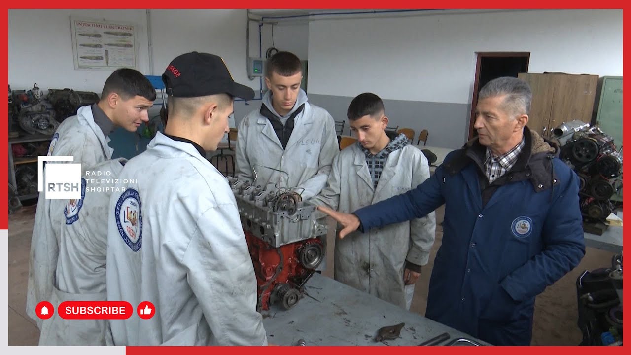 Nxënësit e shkollës profesionale 