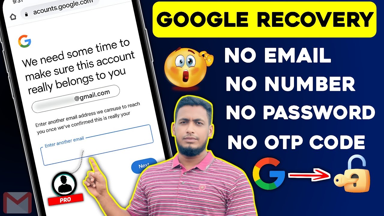 Как восстановить аккаунт Google без резервного адреса электронной почты и номера телефона 2026 | ...