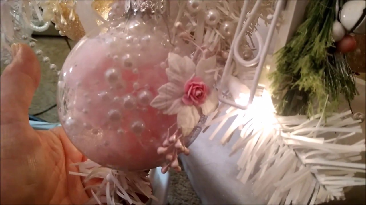 My Shabby Chic Christmas Trees