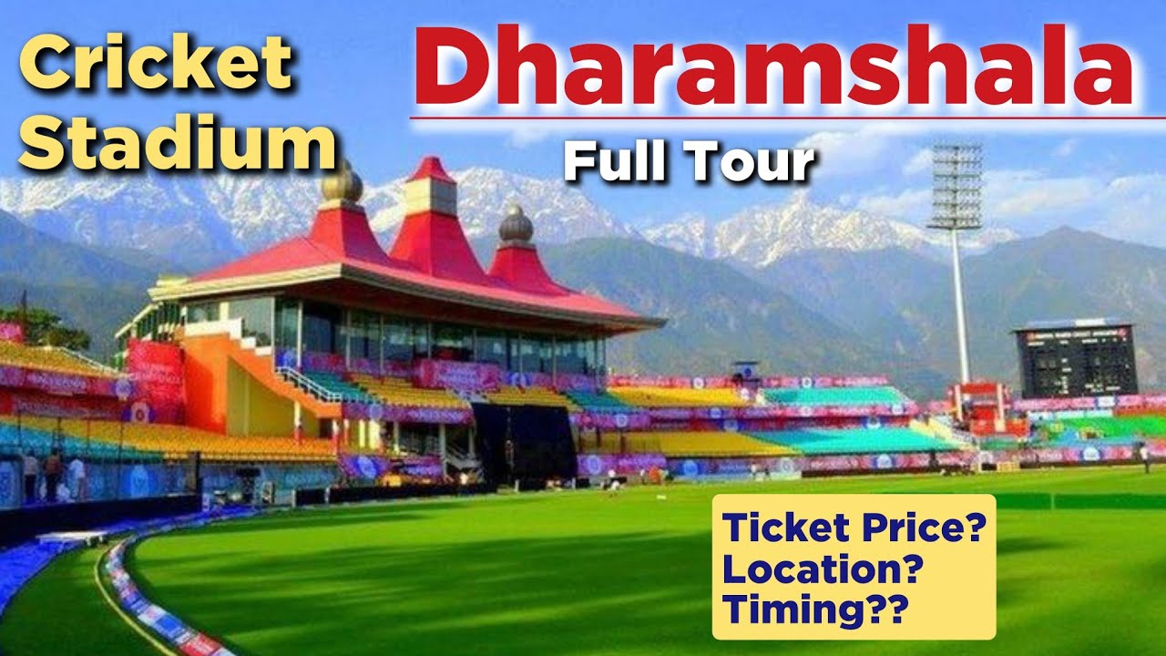 Dharamshala Cricket Stadium Himachal Pradesh | Dharamshala Tourist Places | Cricket Stadium FullTour