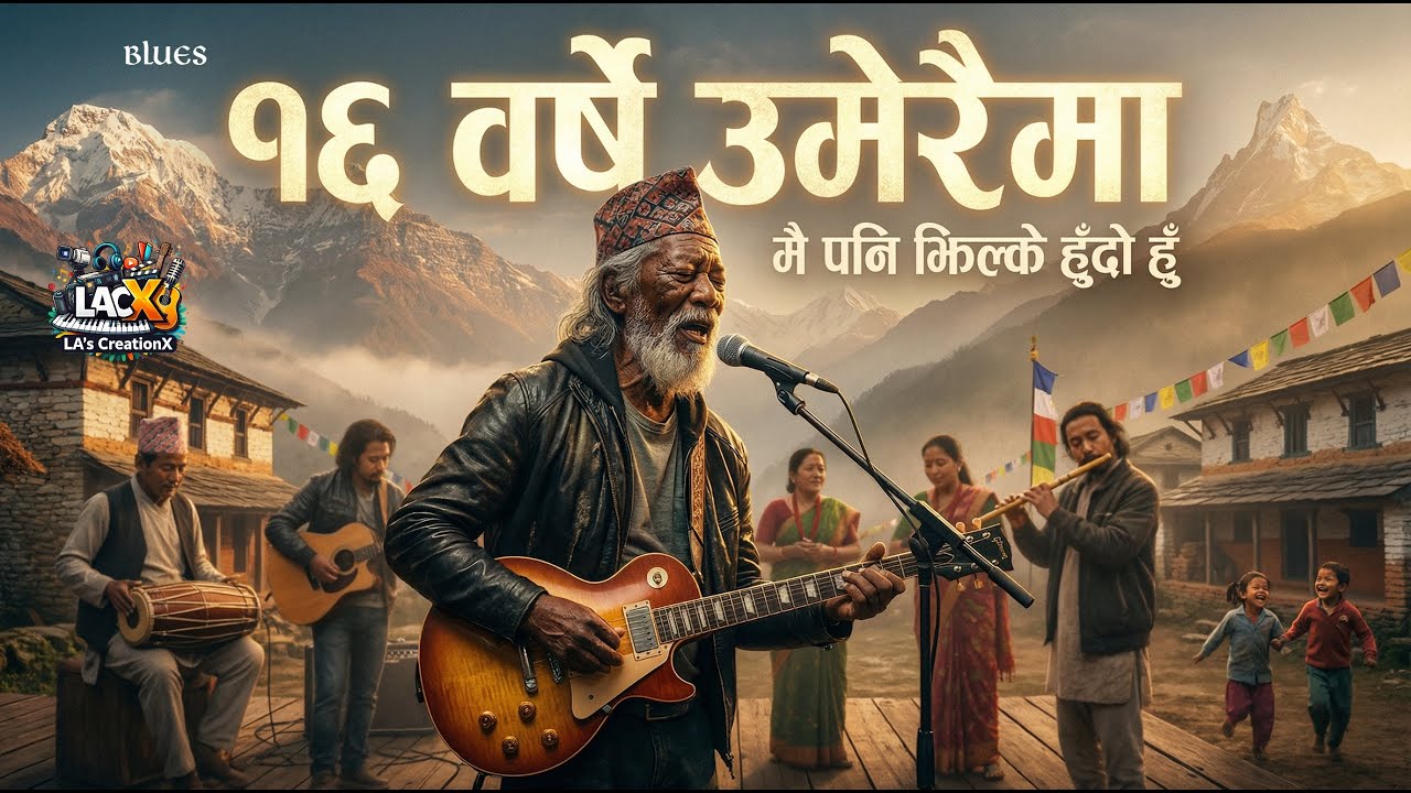 Sora Barse Umerai Ma - Blues Version (१६ वर्षे उमेरैमा मै पनि झिल्के हुँदो हुँ ) Old is Gold