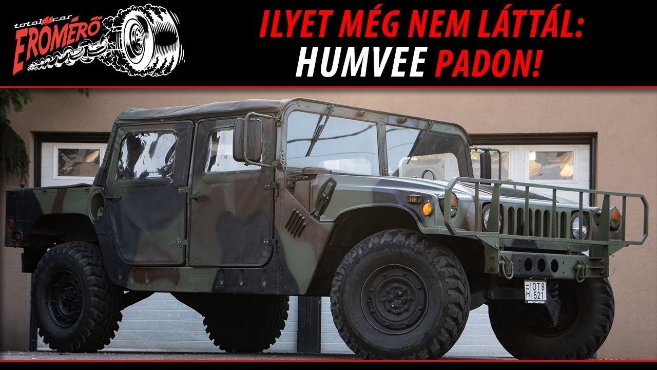 Humvee mérés, mert a dízel V8 is szépen szól! Totalcar Erőmérő