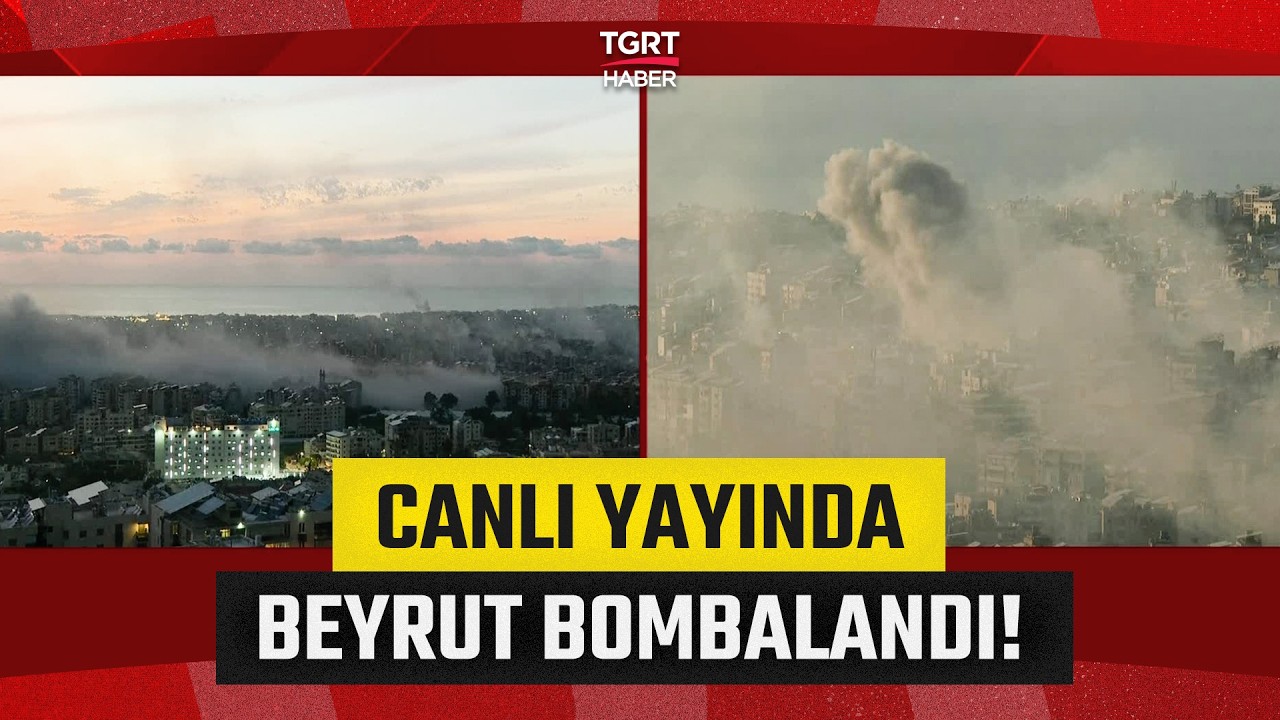 Canlı Yayında Beyrut Bombalandı! Uzmanlardan Çarpıcı İsrail Analizi -TGRT Haber