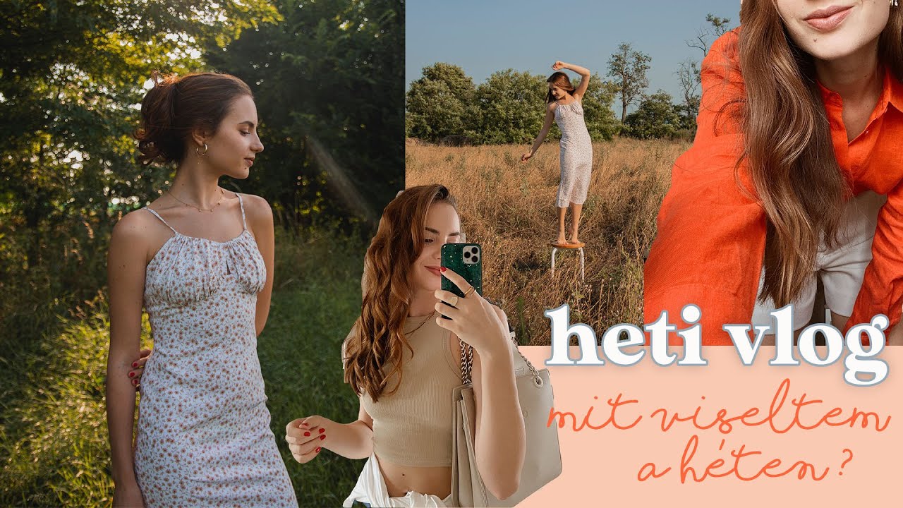 HETI VLOG + mit viseltem a héten? | Lina