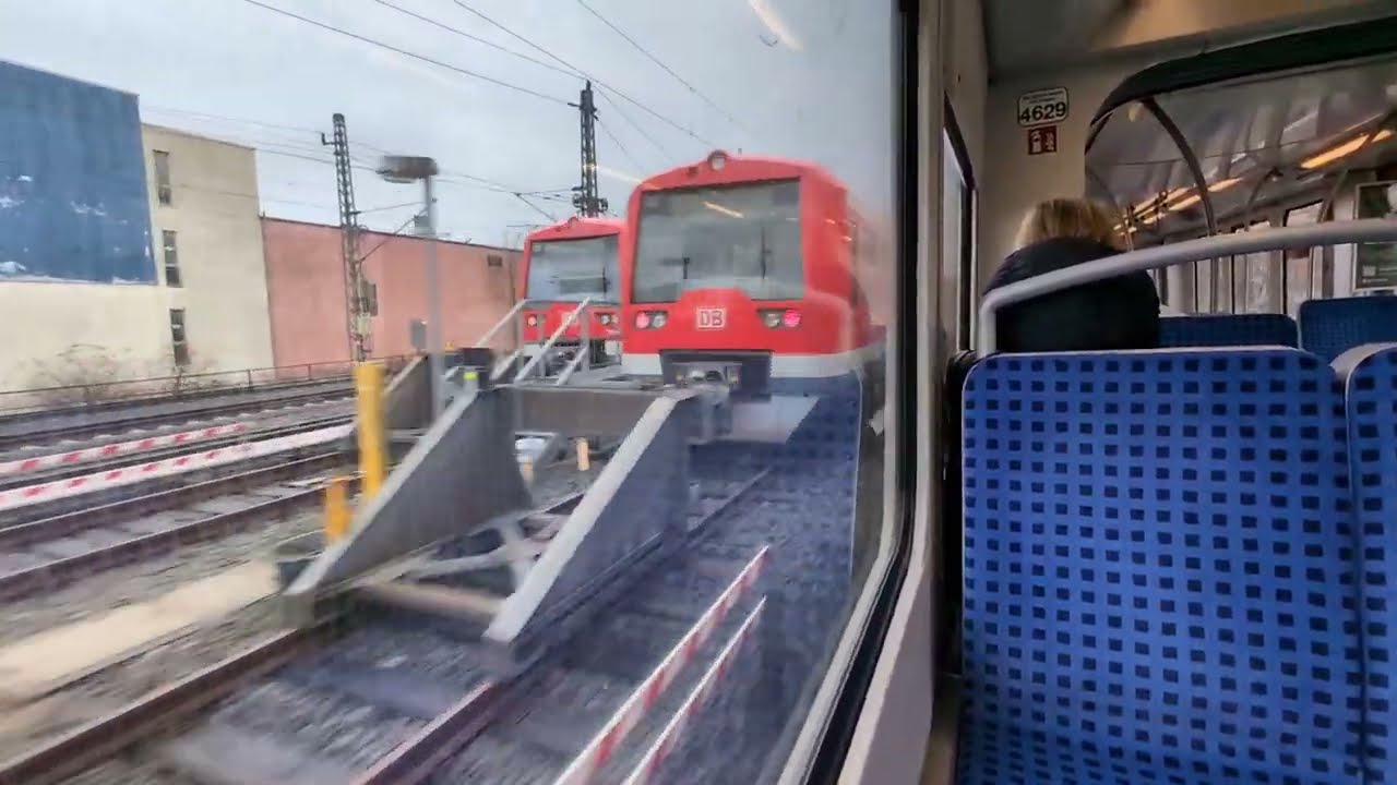 S-Bahnfahrt Aumühle/Hamburg in Echtzeit, S2 (BR 474)