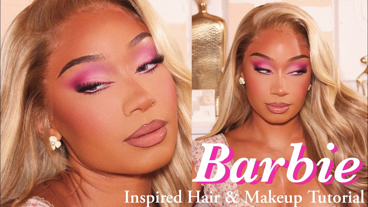 Barbie Pink Glam 🩷 | Hair + Makeup | Ashimary Hair Co.