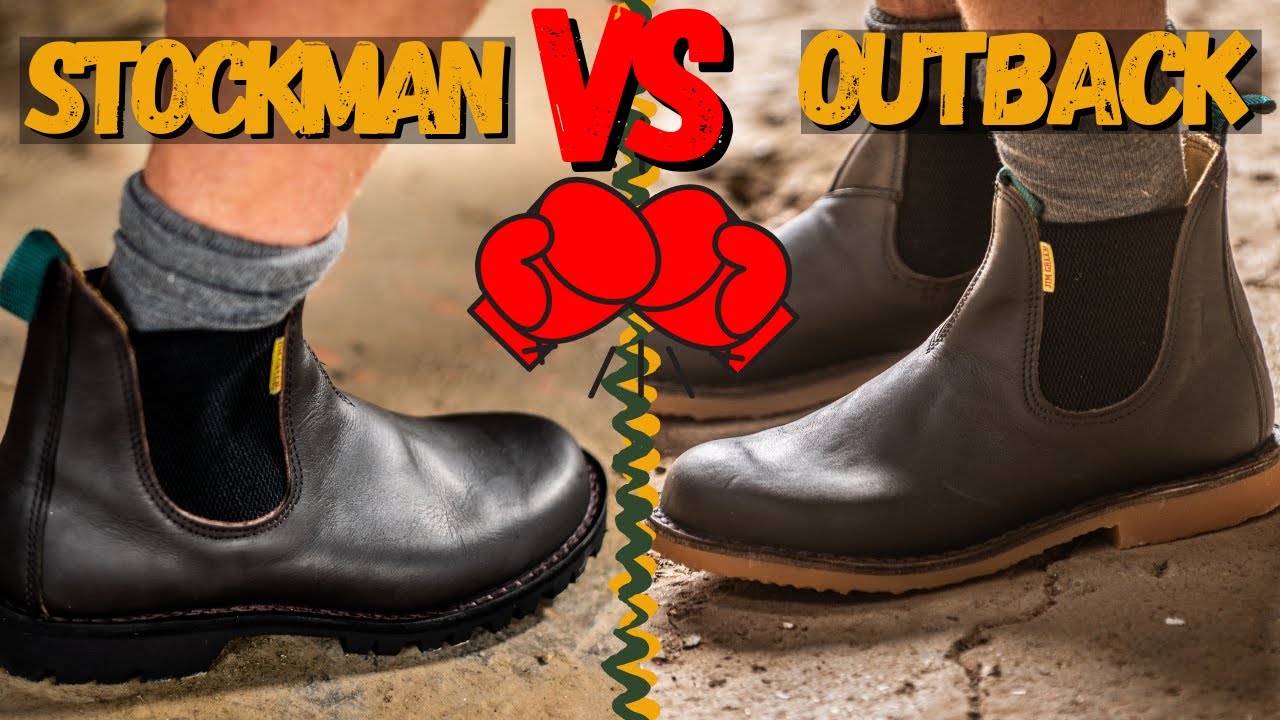 Ботинки Челси STOCKMAN против OUTBACK // Обувь Джима Грина