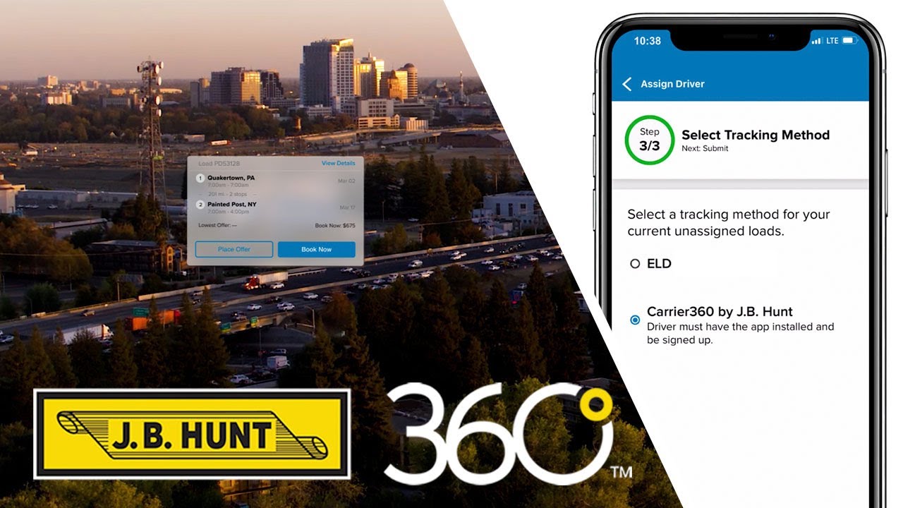 Tracking Loads with Carrier 360