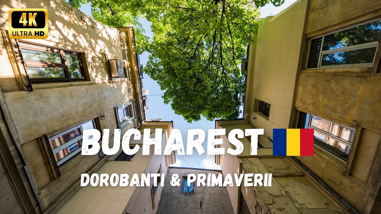 Bucharest walking tour - Dorobanti & Primaverii - The greenest neighborhoods? #bucharest #walk #tour
