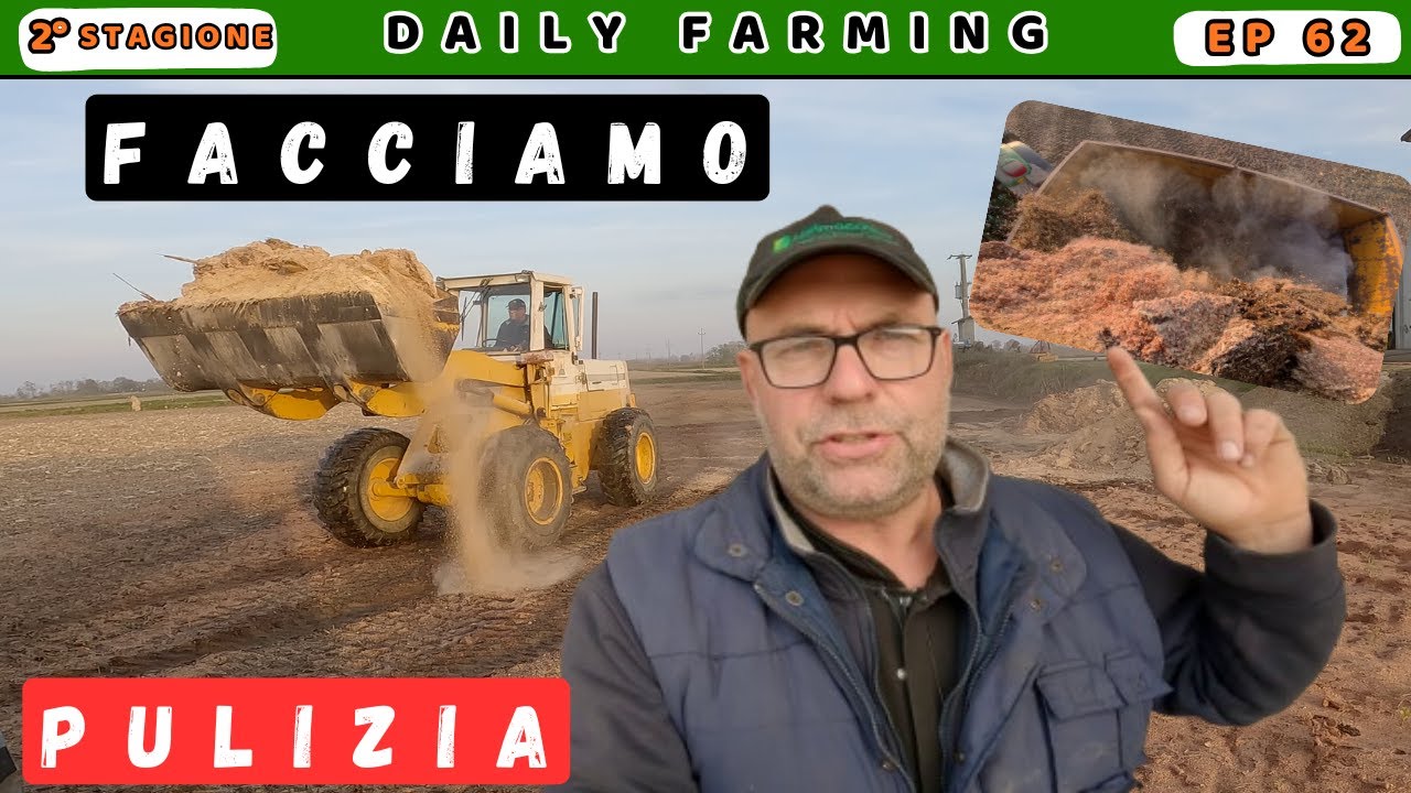 PULIZIE DI FINE TREBBIATURA | ultime consegne di SOIA | prime manutenzioni
