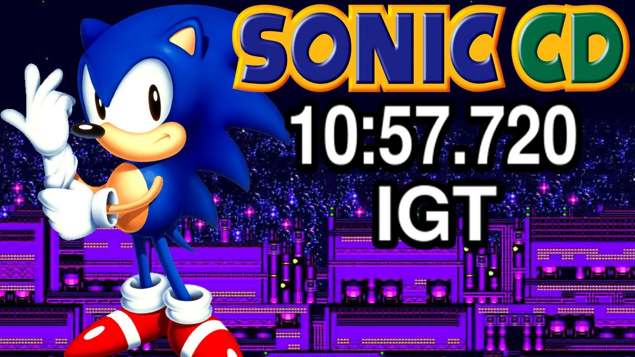 Sonic CD - Beat the Game speedrun in 10:57.720 IGT