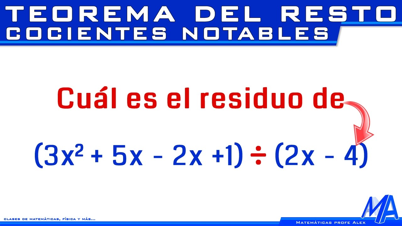 Teorema del resto