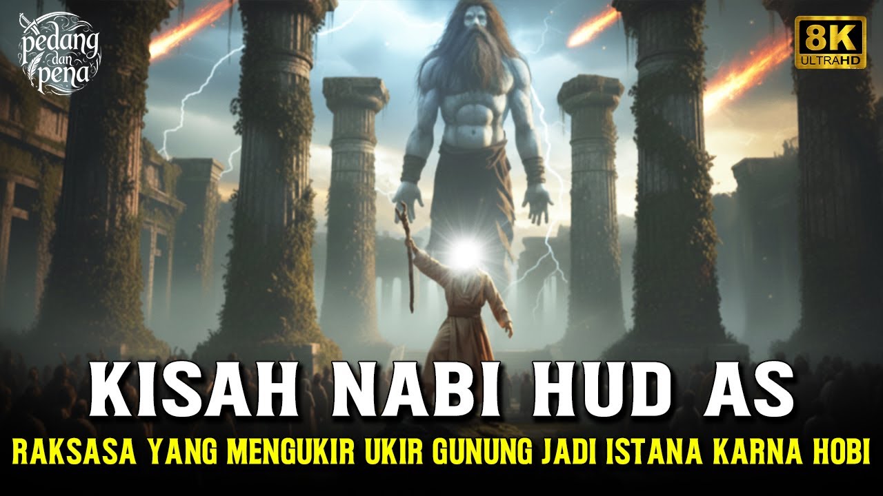 KISAH NABI HUD !! RAKSASA YANG HOBINYA MENGUKIR GUNUNG MENJADI ISTANA