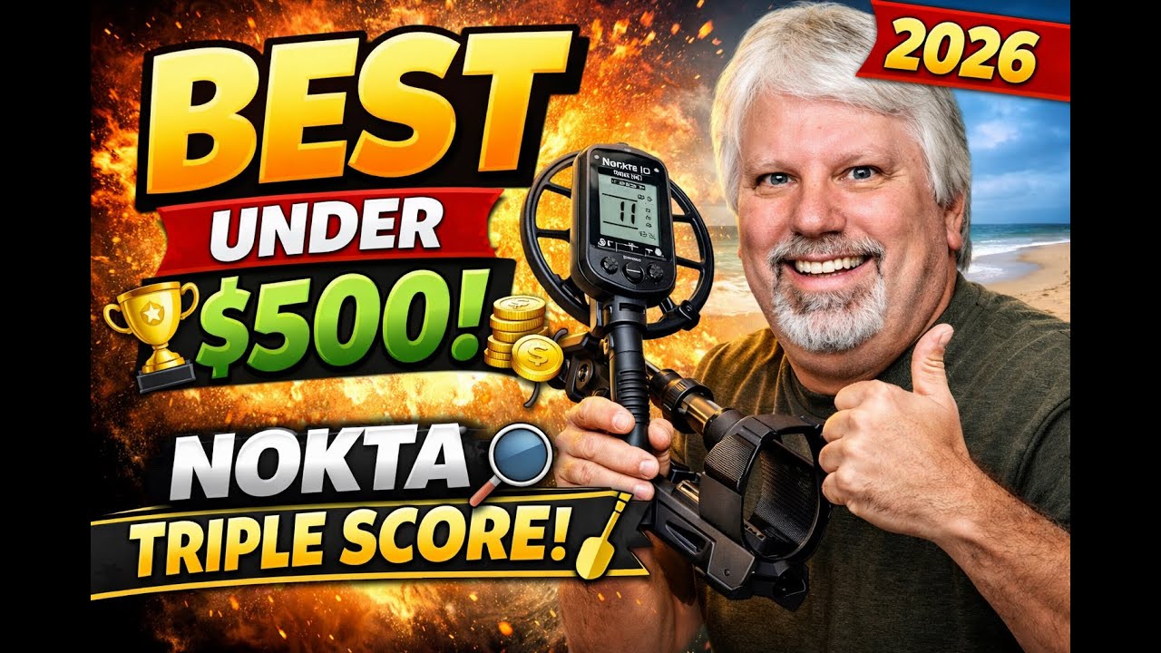 🔥 Почему Nokta Triple Score — лучший металлоискатель стоимостью до 500 долларов в 2026 году 💰🔎