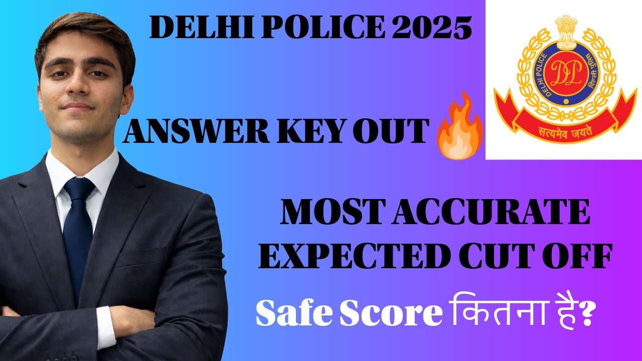 Delhi Police Constable Answer Key Out 🚨 | Expected Cut Off 2026🚀💪 | Selection Chance?🤯