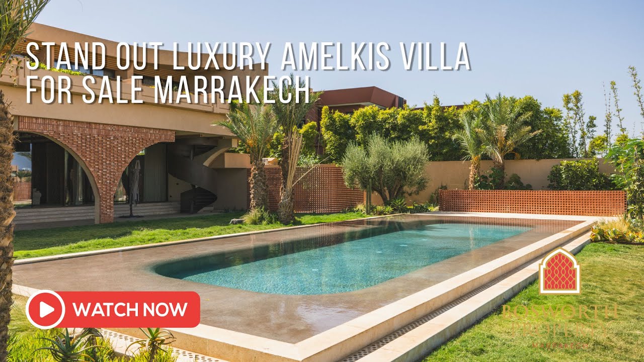 Stand Out Luxury Amelkis Villa For Sale Marrakech
