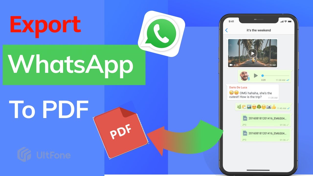3 Ways to Export WhatsApp Chat to PDF [Pros & Cons]