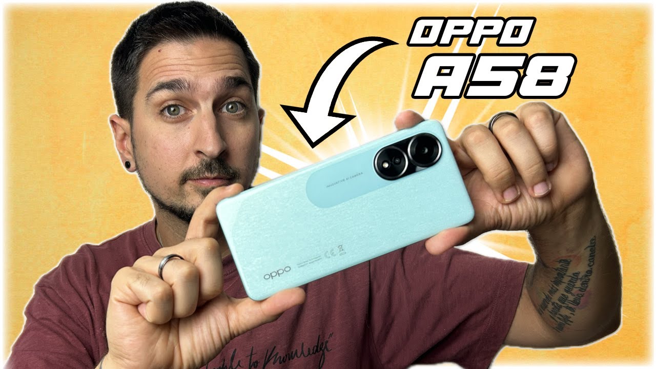 Oppo A58 - ¿ ES EL GAMA MEDIA QUE BUSCAS ? 👈