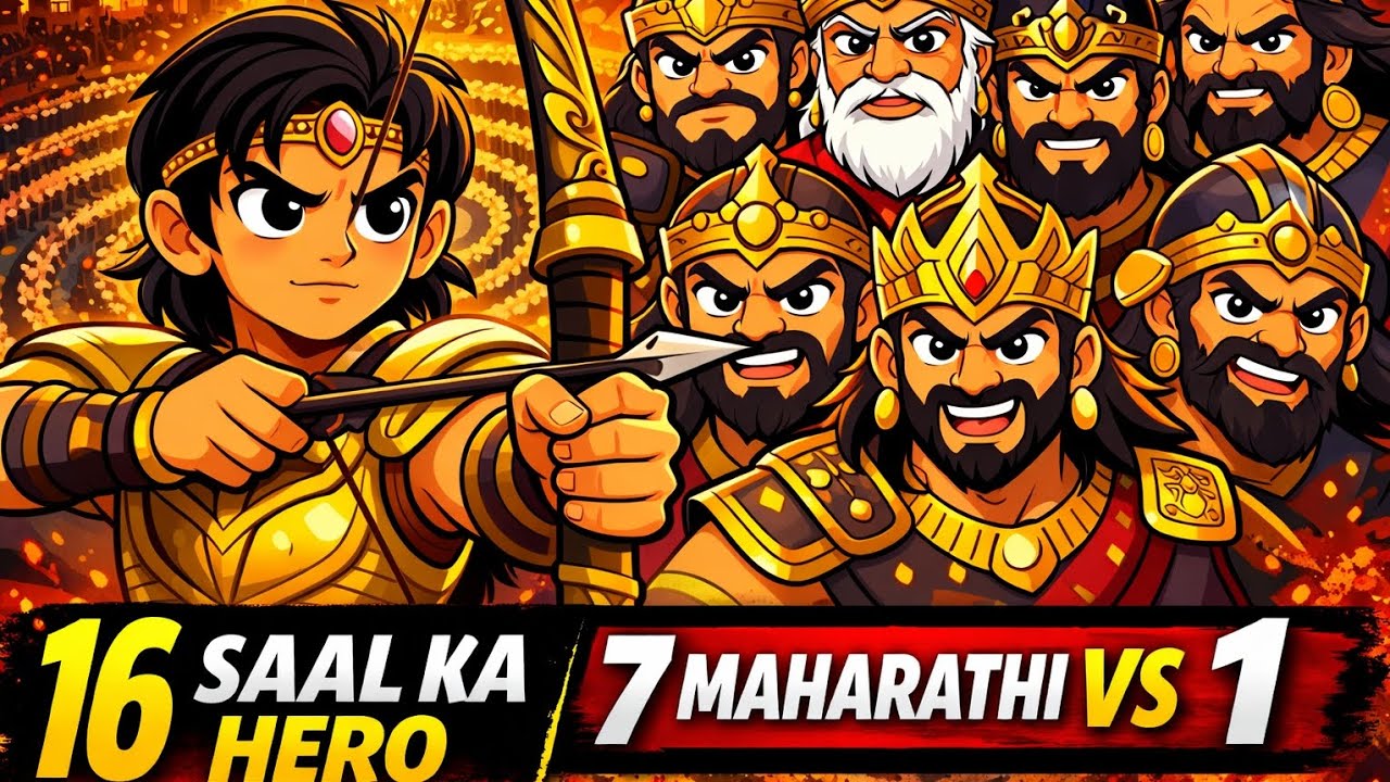 16 Saal Ka Abhimanyu vs 7 Maharathi – Mahabharat Ka Sabse Dardnaak Sach!