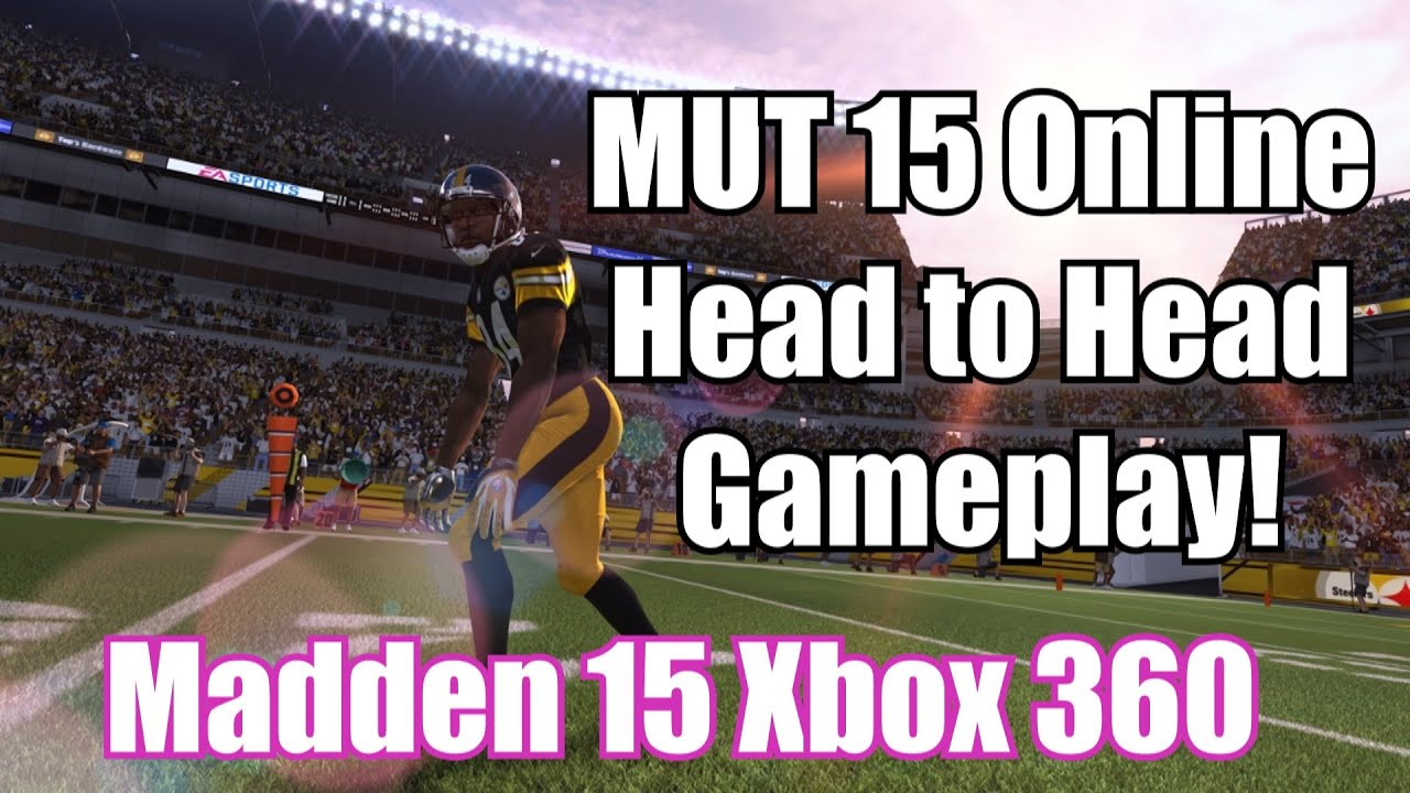 Madden 15 (Xbox 360) Early Online Ultimate Team Online Gameplay H2H