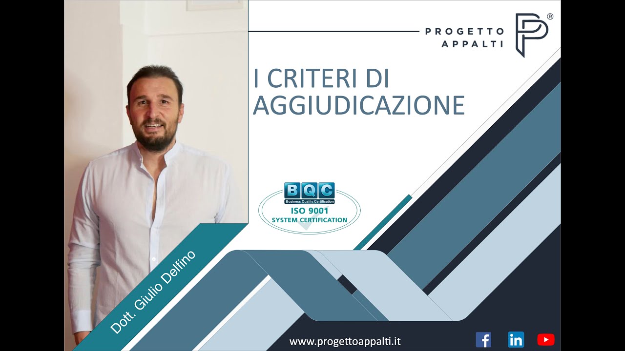 I criteri di aggiudicazione nel nuovo Codice