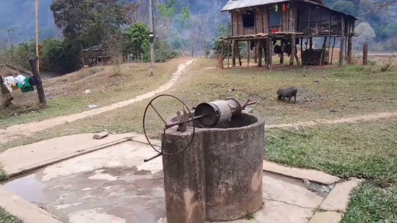 ธรรมชาติและหมู่บ้านไนชนบทลาว