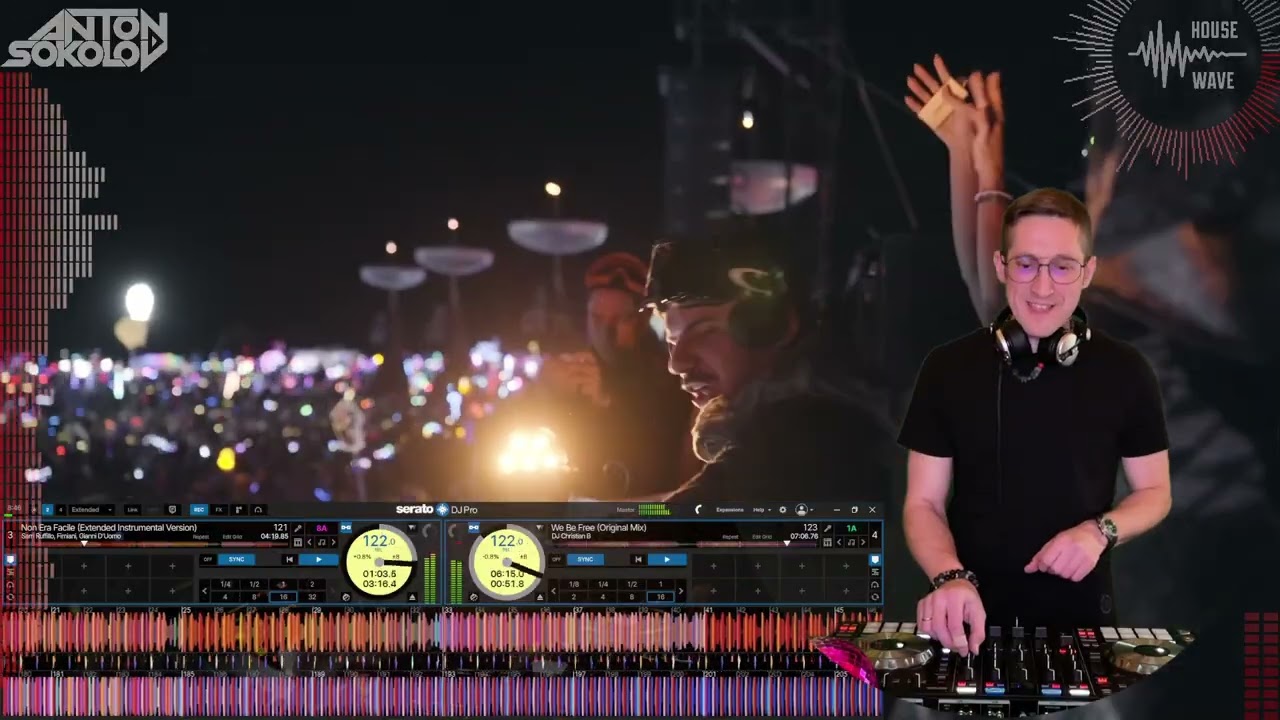 Dj Anton Sokolov - Best deep house. House wave live.