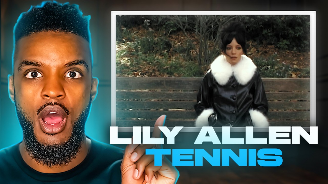 Lily Allen - Tennis Visualiser REACTION