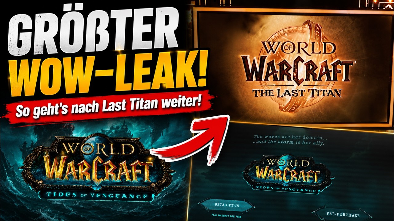 The biggest WOW LEAK EVER! This is how World of Warcraft continues after The Last Titan