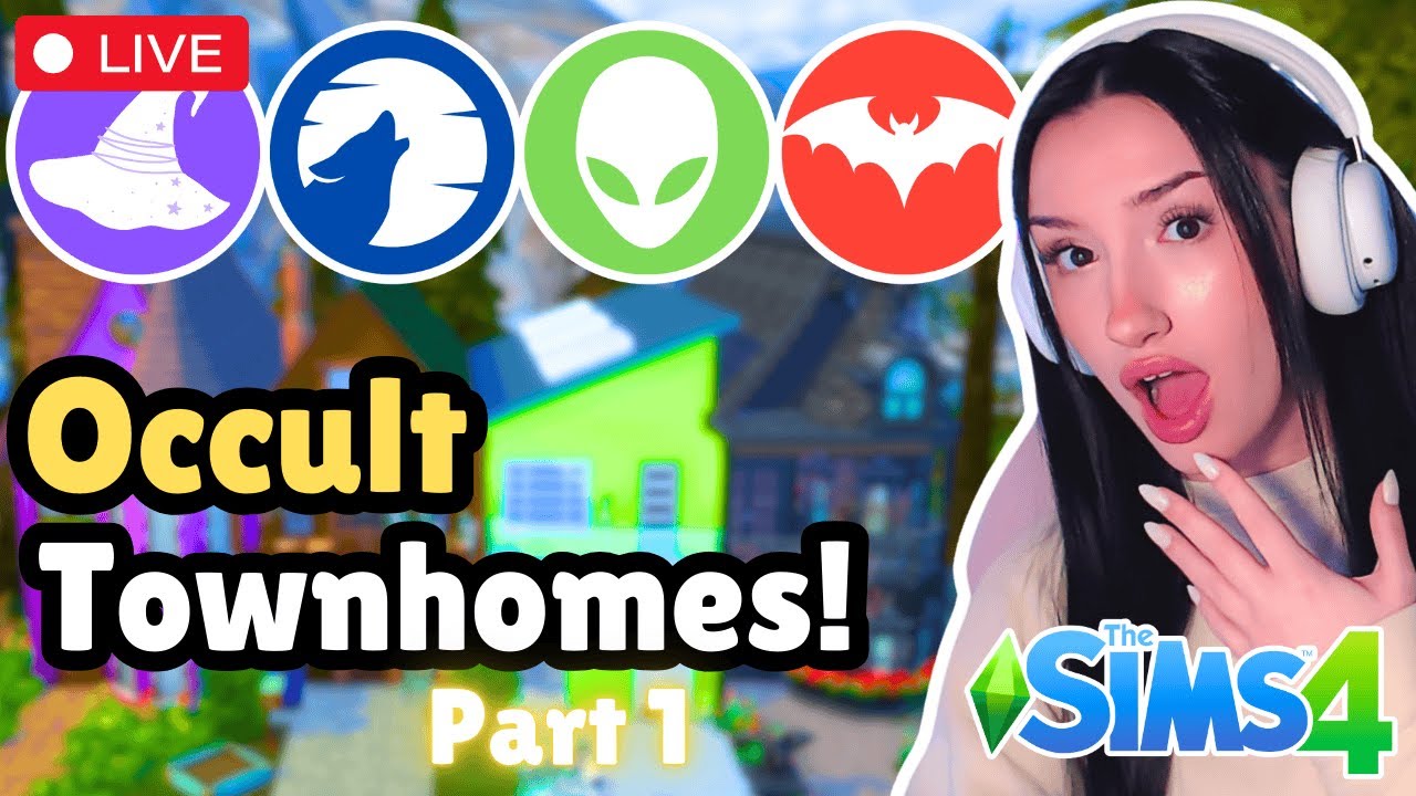 building OCCULT TOWNHOMES (part 1) | (Streamed 10/10/2024)