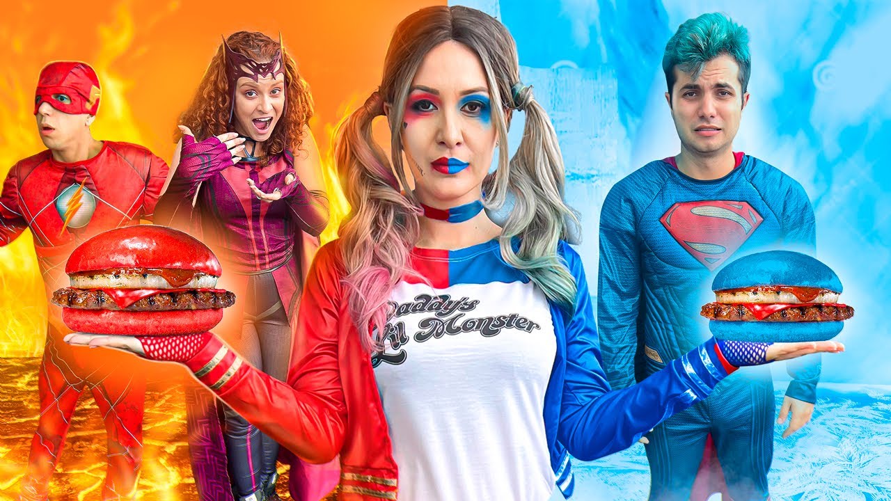 SUPER HERÓI NO QUENTE OU FRIO