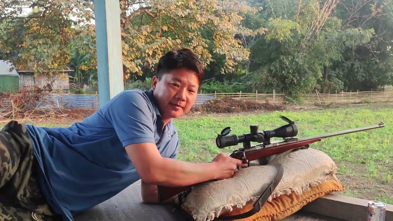 22lr rifle .... compair iof 22 ammo and imported cci ammo ....150 mtrs shooting test...