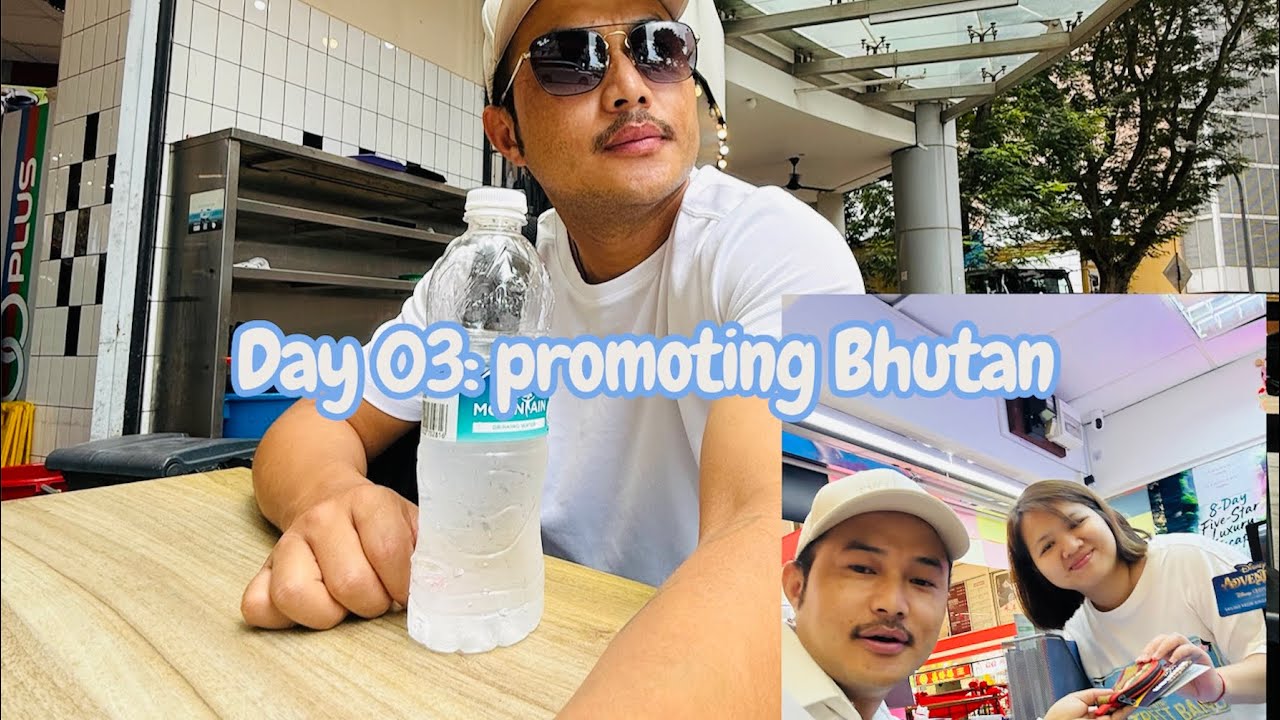 Day 3 in Singapore , exploring and promoting Bhutan 